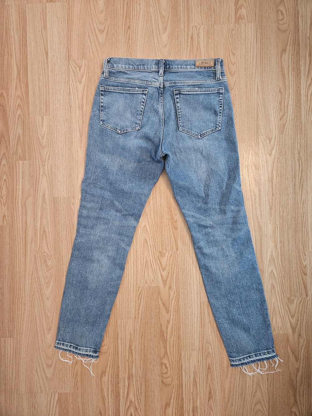 Polo by Ralph Lauren Women's Light Blue Skinny Crop Jeans Size 27. - Picture 4 of 7